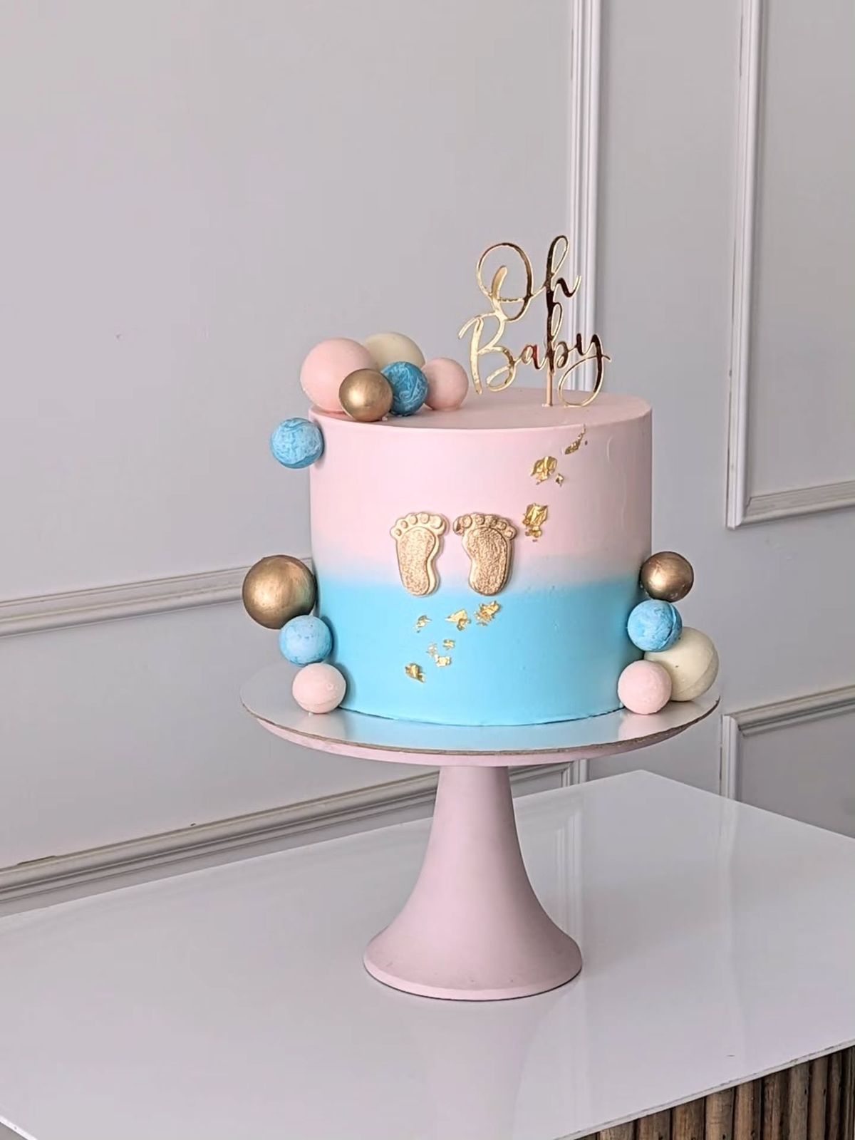 Adorable Baby Shower Cake