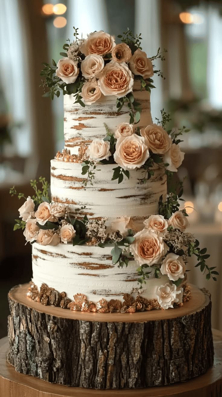 Elegant Wedding Cake